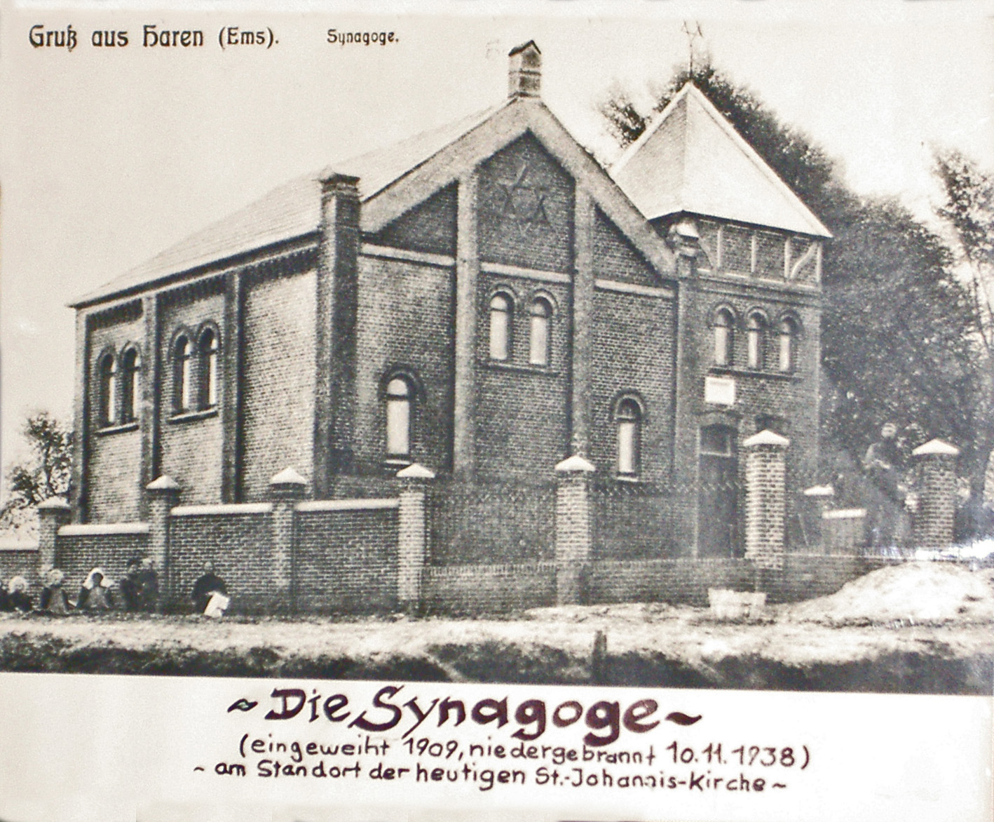 Werftstrasse 1936 Synagoge 4