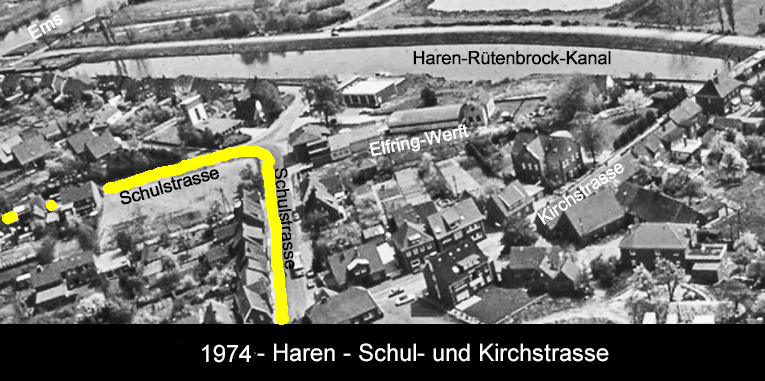 Werftstrasse 1974 beschriftet