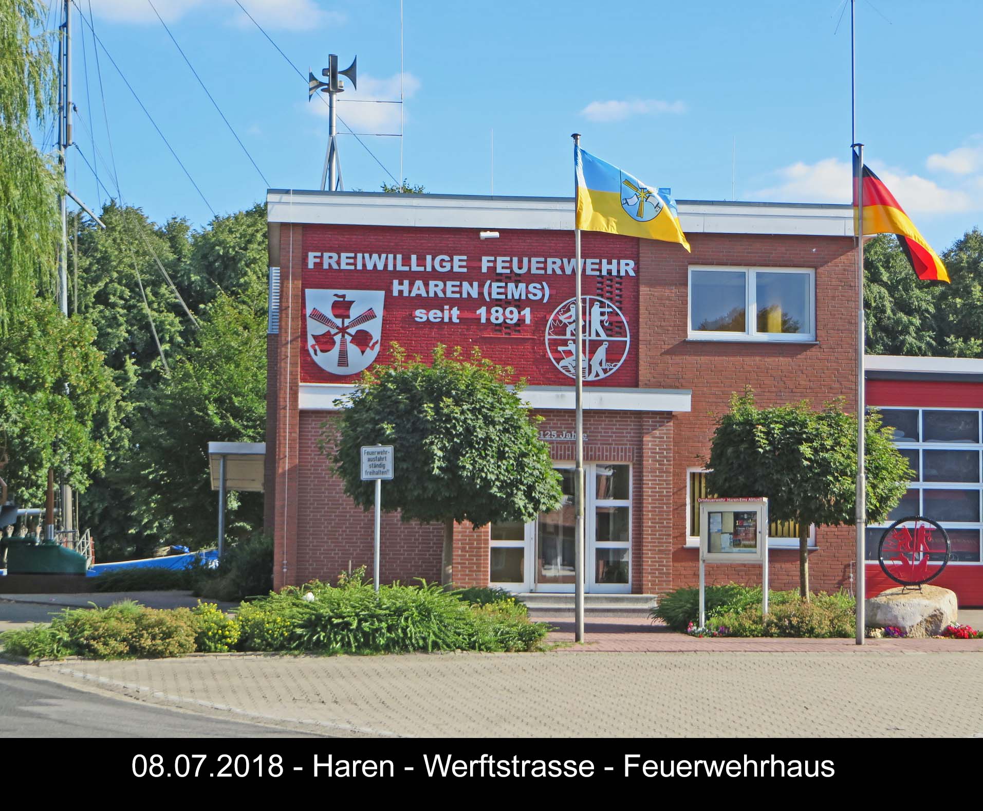 Werftstrasse 2018 Feuerwehrhaus 1